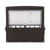 POLAR 2nd GEN | LED Flood Light | 150 Watt | 24000 Lumens | 5000K | 120V-277V | U-Bracket Mount | Bronze Housing | IP65 | UL & DLC Listed - Bronze - A